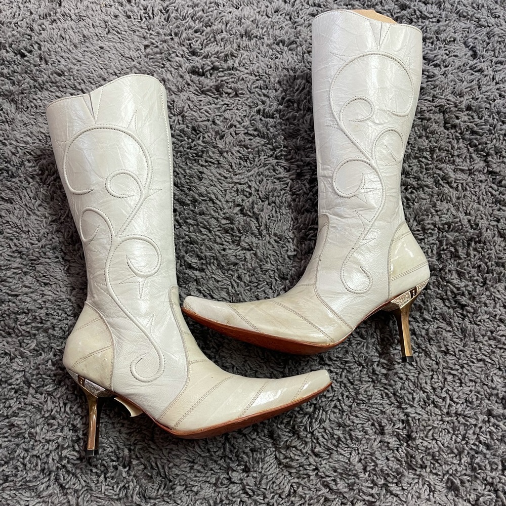 Heeled Ladies Boots Eel.